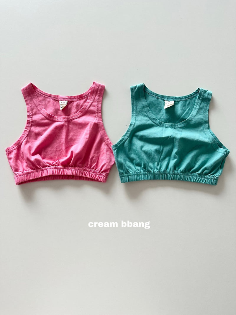Cream Bbang - Korean Baby Fashion - #babyboutiqueclothing - Spandex Vest - 12