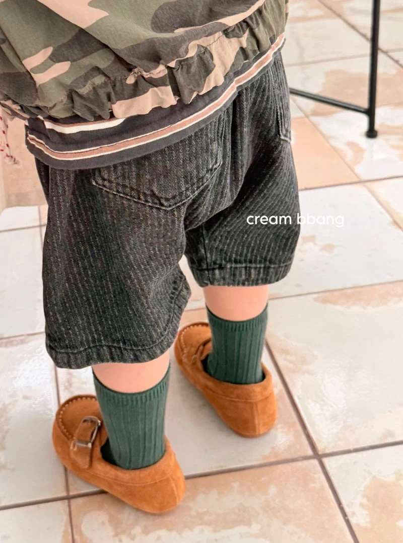 Cream Bbang - Korean Baby Fashion - #babyfashion - Bebe Denim Baggy - 9