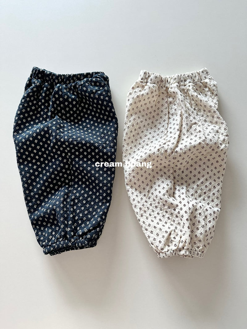 Cream Bbang - Korean Baby Fashion - #babyoutfit - Flower Bonbon Pants - 4