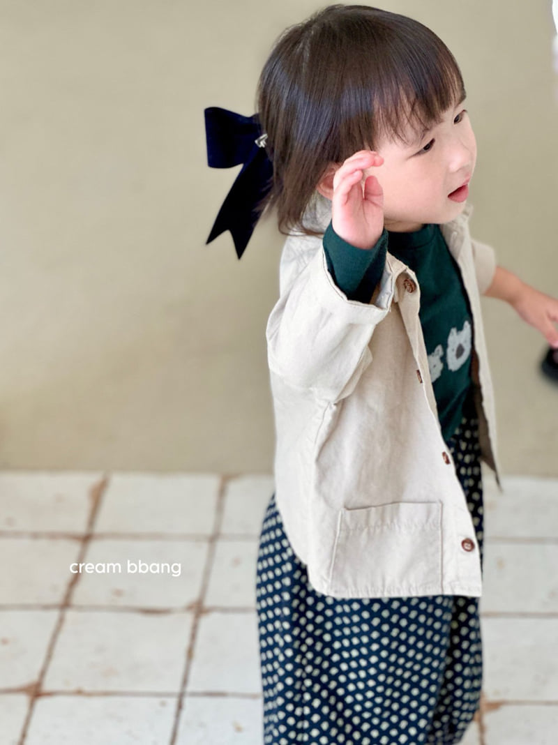 Cream Bbang - Korean Baby Fashion - #onlinebabyboutique - Flower Bonbon Pants - 6