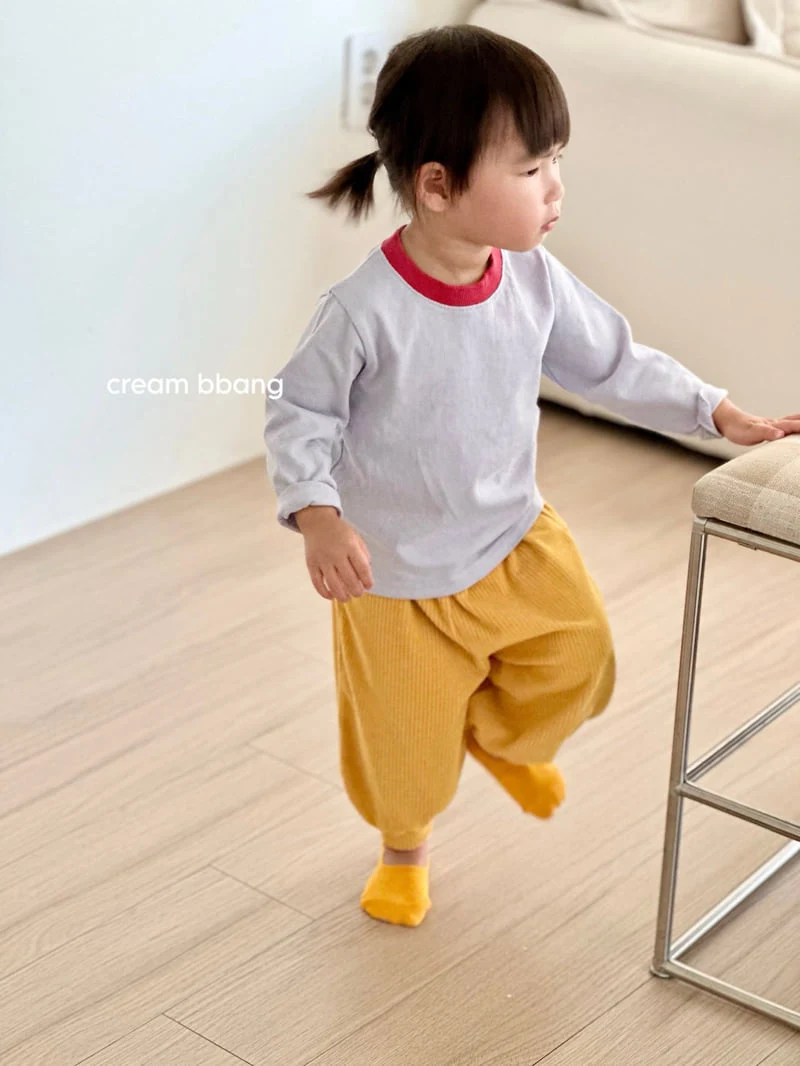 Cream Bbang - Korean Children Fashion - #Kfashion4kids - Palette Color-Block Tee - 9