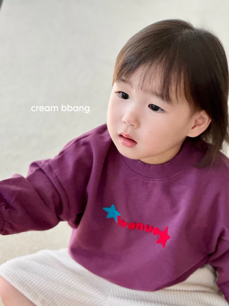 Cream Bbang - Korean Children Fashion - #Kfashion4kids - Avenue Embroidery Sweatshirt - 7