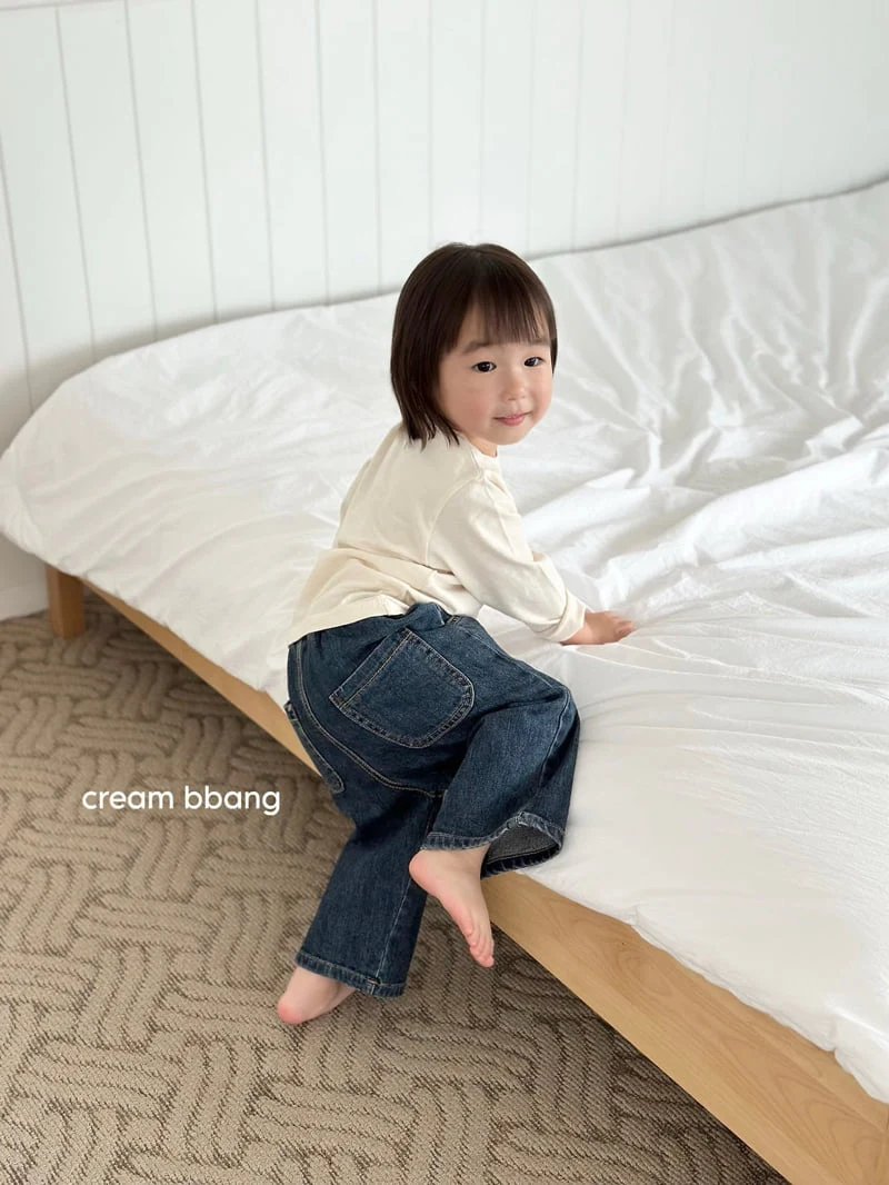 Cream Bbang - Korean Children Fashion - #childofig - Point Single Tee - 3