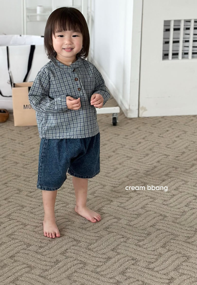 Cream Bbang - Korean Children Fashion - #childofig - Palm Tree Shirt