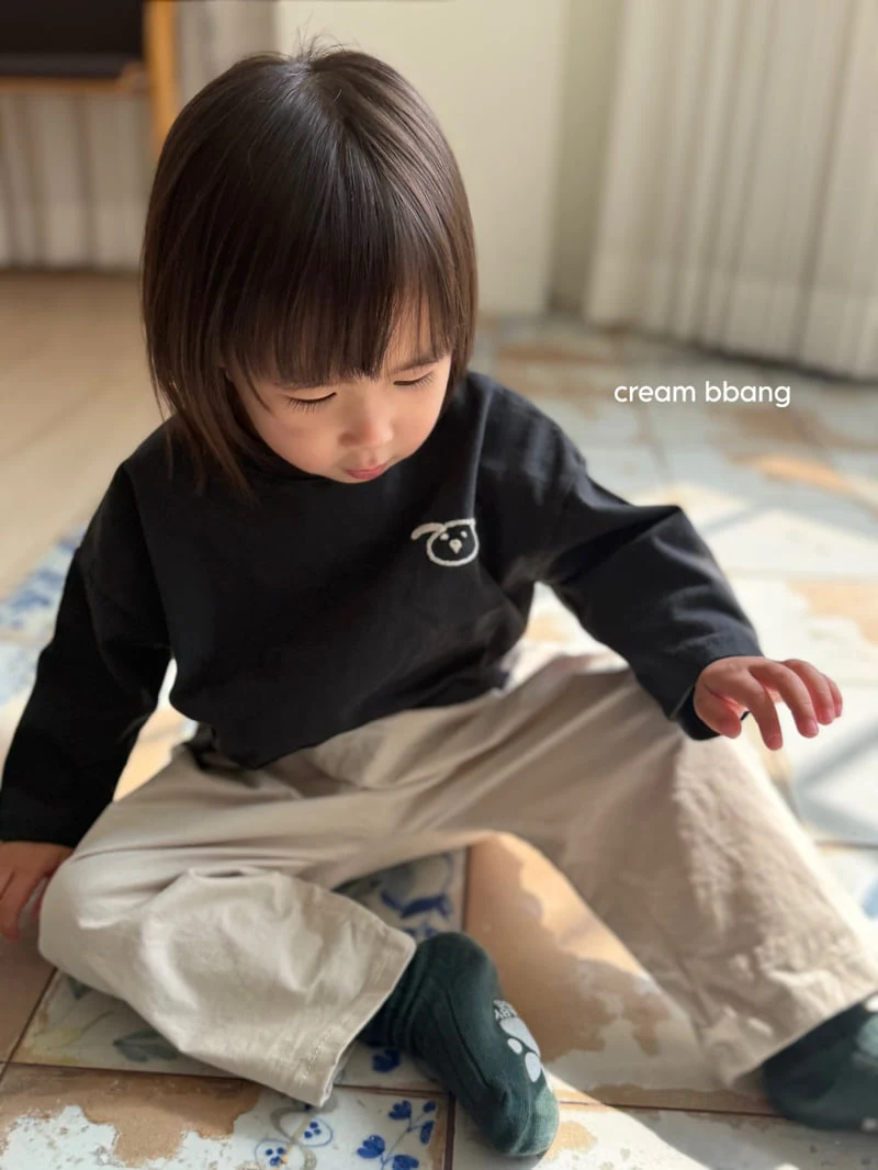 Cream Bbang - Korean Children Fashion - #childofig - Puppy Single Tee - 3