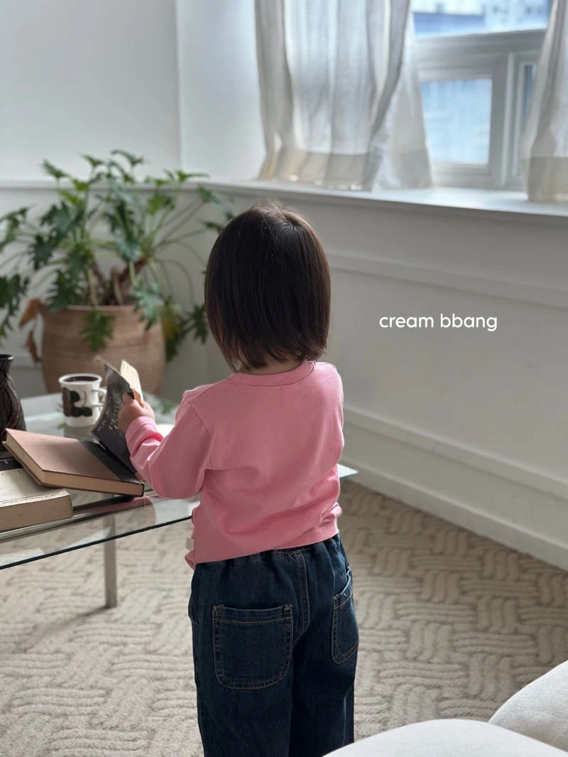 Cream Bbang - Korean Children Fashion - #childofig - Point Single Tee - 4