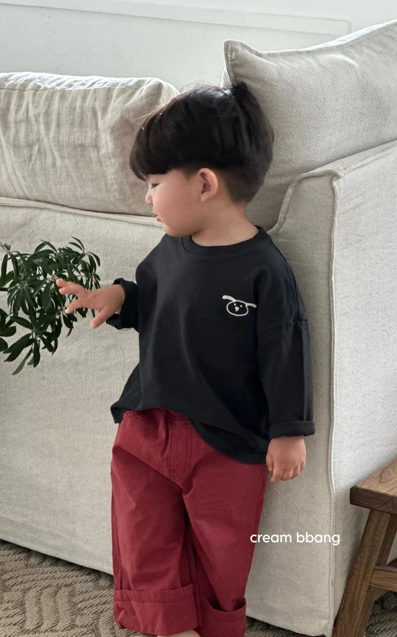 Cream Bbang - Korean Children Fashion - #childofig - Puppy Single Tee - 4