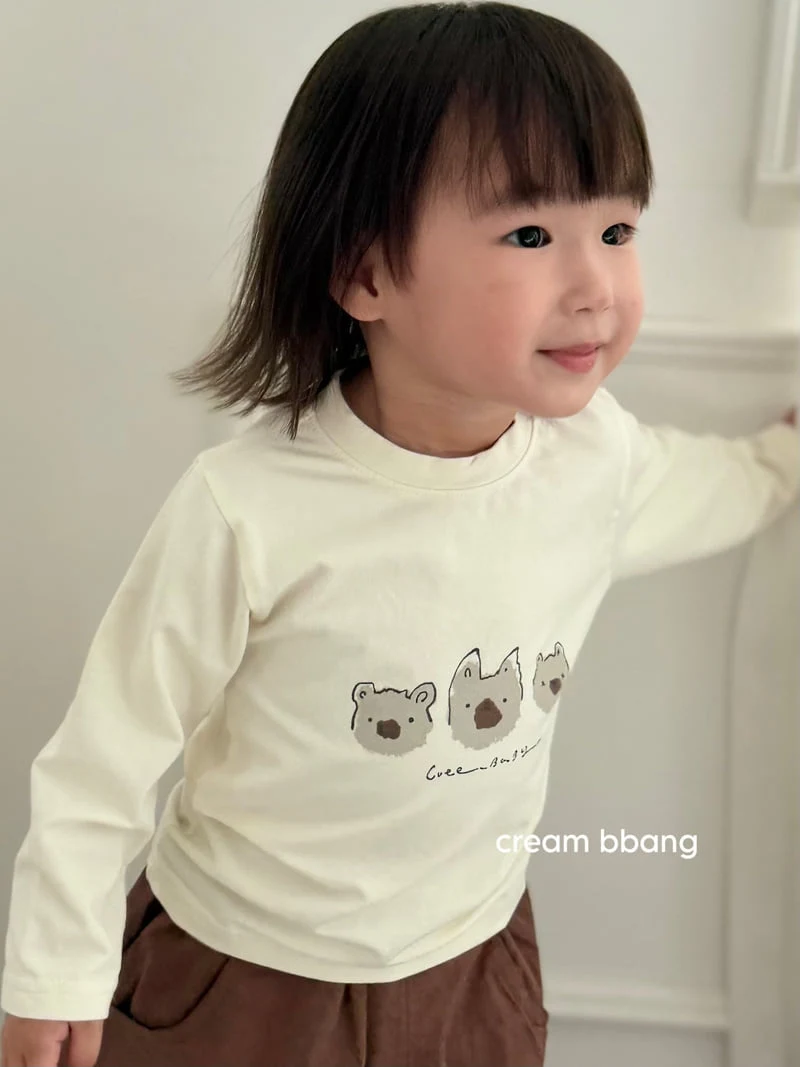 Cream Bbang - Korean Children Fashion - #designkidswear - Dog Print Singlet - 6