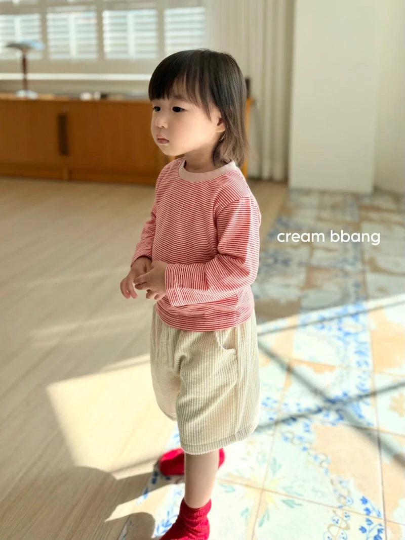 Cream Bbang - Korean Children Fashion - #childrensboutique - Cozy Stripe Knit - 4