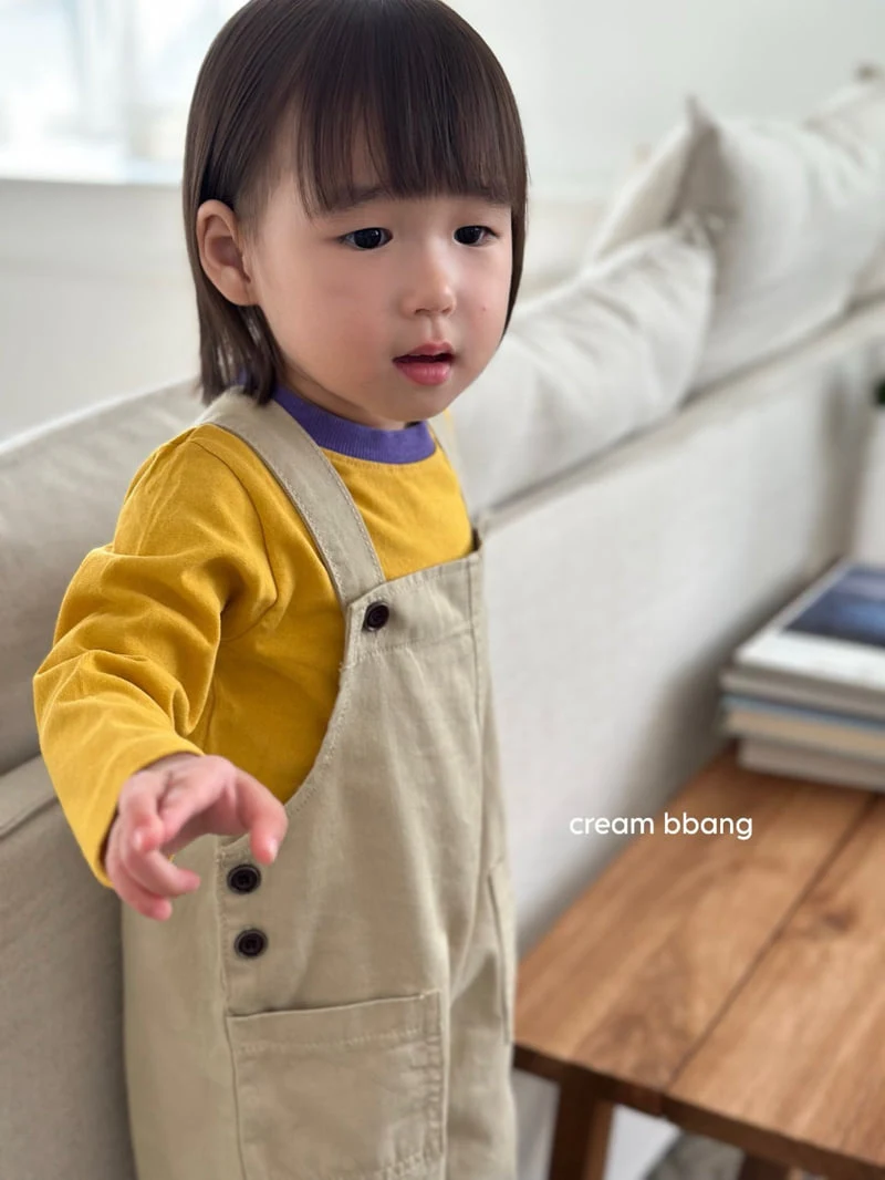 Cream Bbang - Korean Children Fashion - #designkidswear - Palette Color-Block Tee - 3