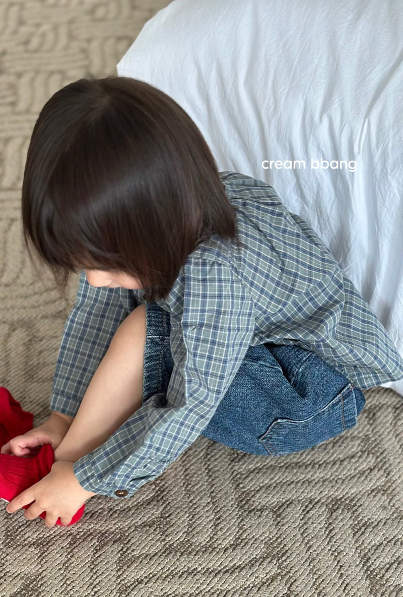 Cream Bbang - Korean Children Fashion - #childrensboutique - Palm Tree Shirt - 4