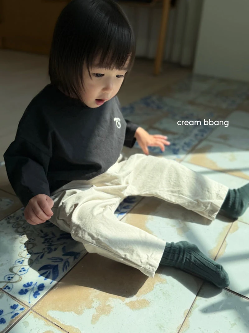 Cream Bbang - Korean Children Fashion - #designkidswear - Puppy Single Tee - 5