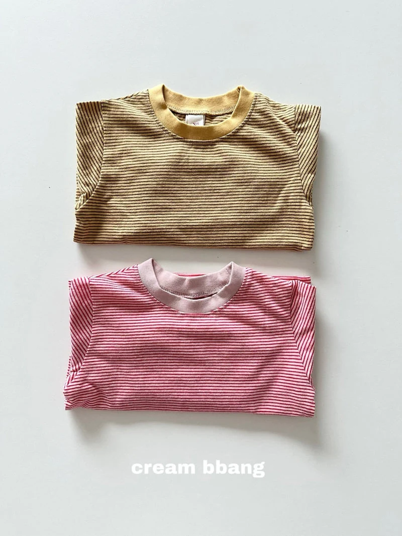 Cream Bbang - Korean Children Fashion - #discoveringself - Cozy Stripe Knit - 5