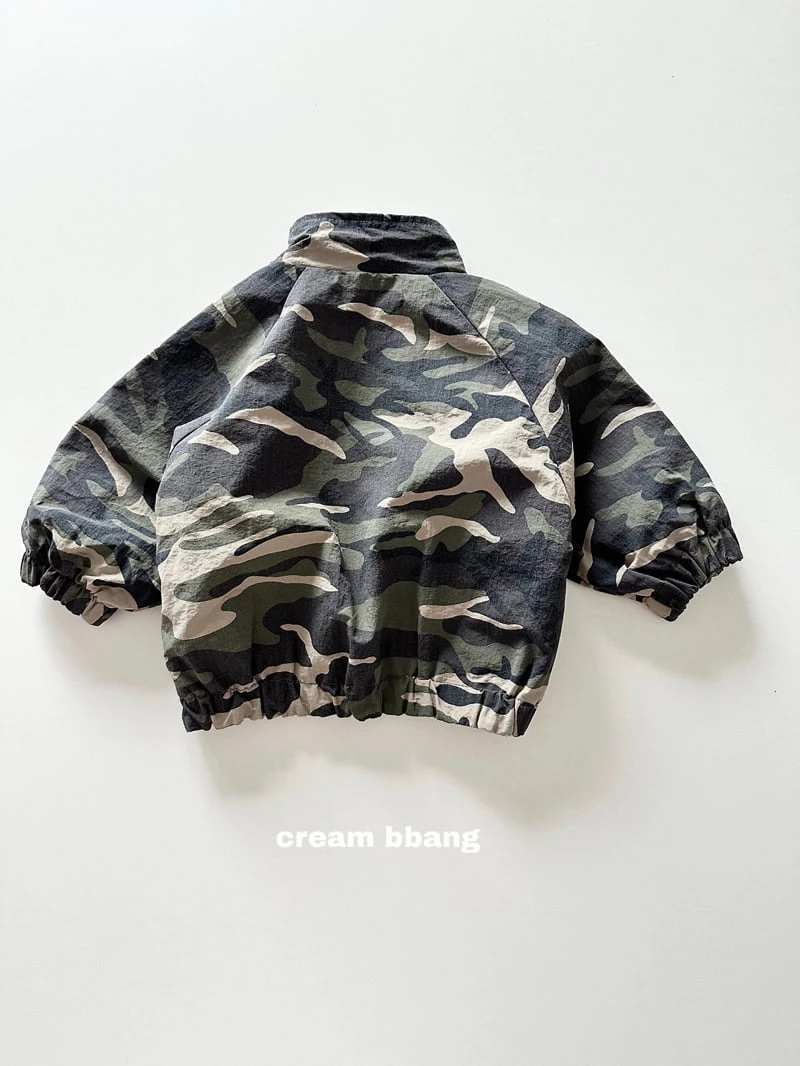 Cream Bbang - Korean Children Fashion - #discoveringself - Camo Jacket - 8