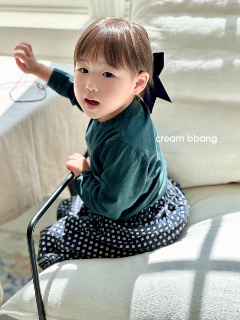 Cream Bbang - Korean Children Fashion - #fashionkids - Dog Print Singlet - 8