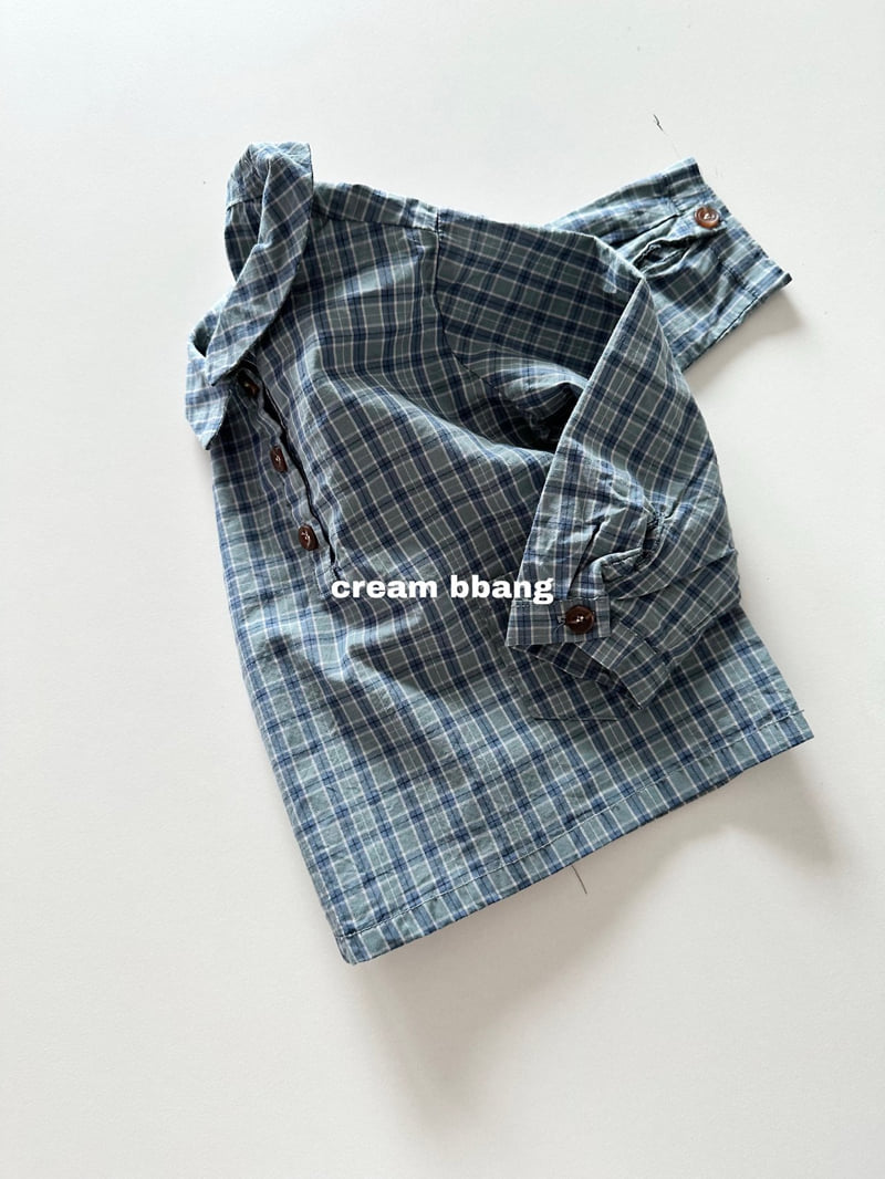Cream Bbang - Korean Children Fashion - #fashionkids - Palm Tree Shirt - 6