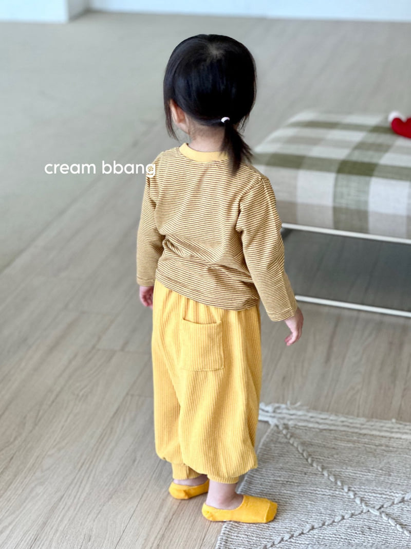 Cream Bbang - Korean Children Fashion - #kidsstore - Cozy Stripe Knit - 8