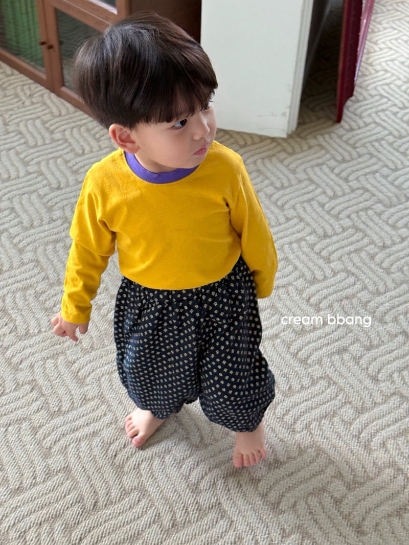 Cream Bbang - Korean Children Fashion - #kidsstore - Palette Color-Block Tee - 7