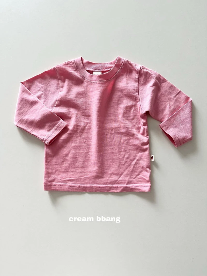 Cream Bbang - Korean Children Fashion - #kidsstore - Point Single Tee - 9