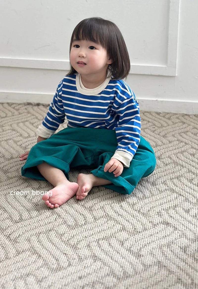 Cream Bbang - Korean Children Fashion - #kidsstore - Crispy Baggy Pants