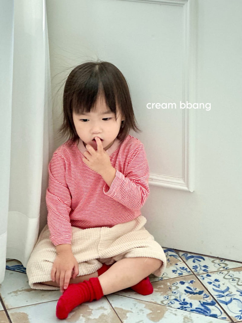 Cream Bbang - Korean Children Fashion - #kidzfashiontrend - Cozy Stripe Knit - 9