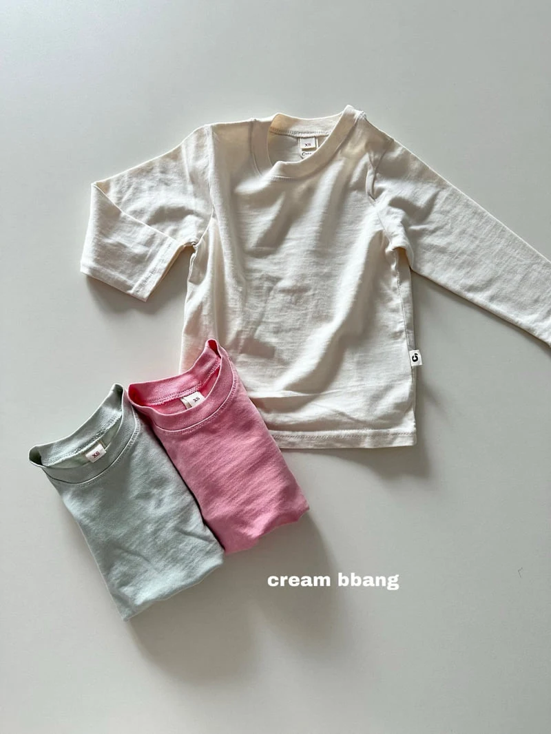 Cream Bbang - Korean Children Fashion - #littlefashionista - Point Single Tee - 12