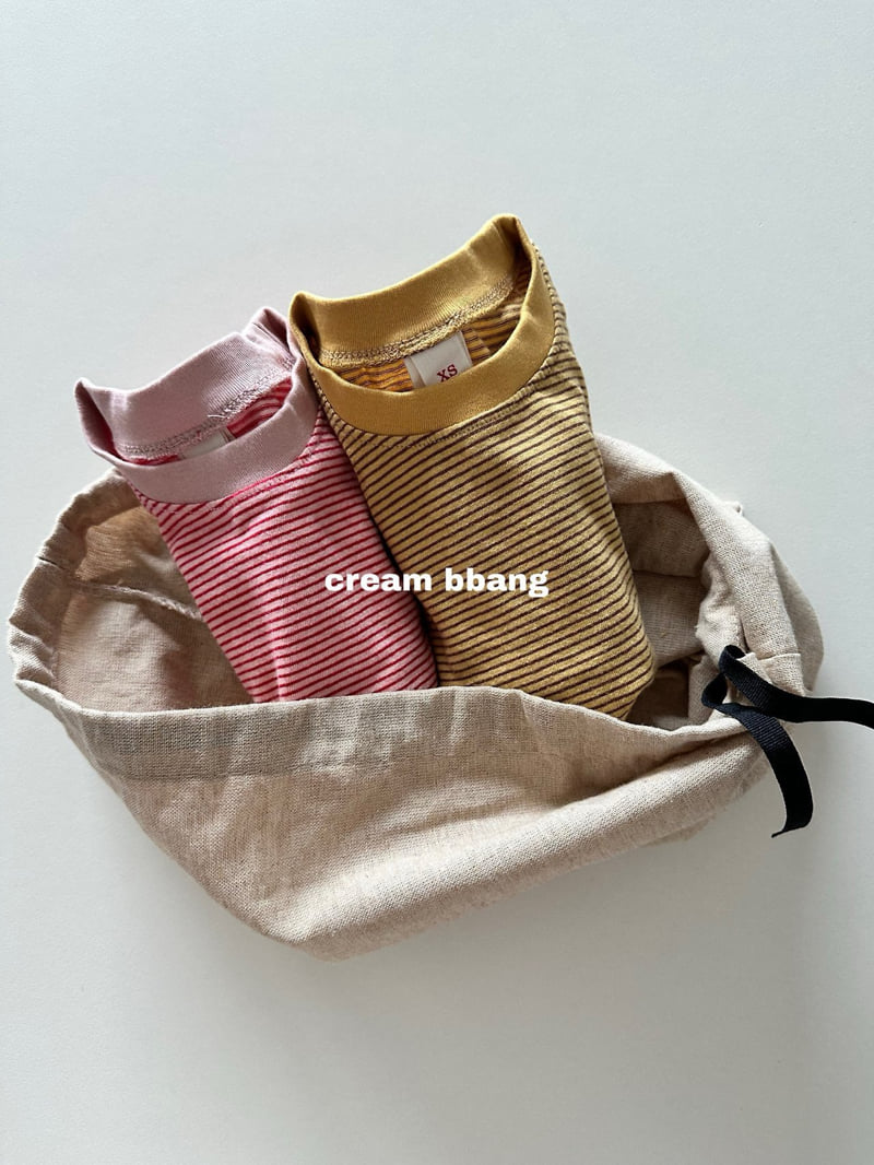 Cream Bbang - Korean Children Fashion - #magicofchildhood - Cozy Stripe Knit - 12