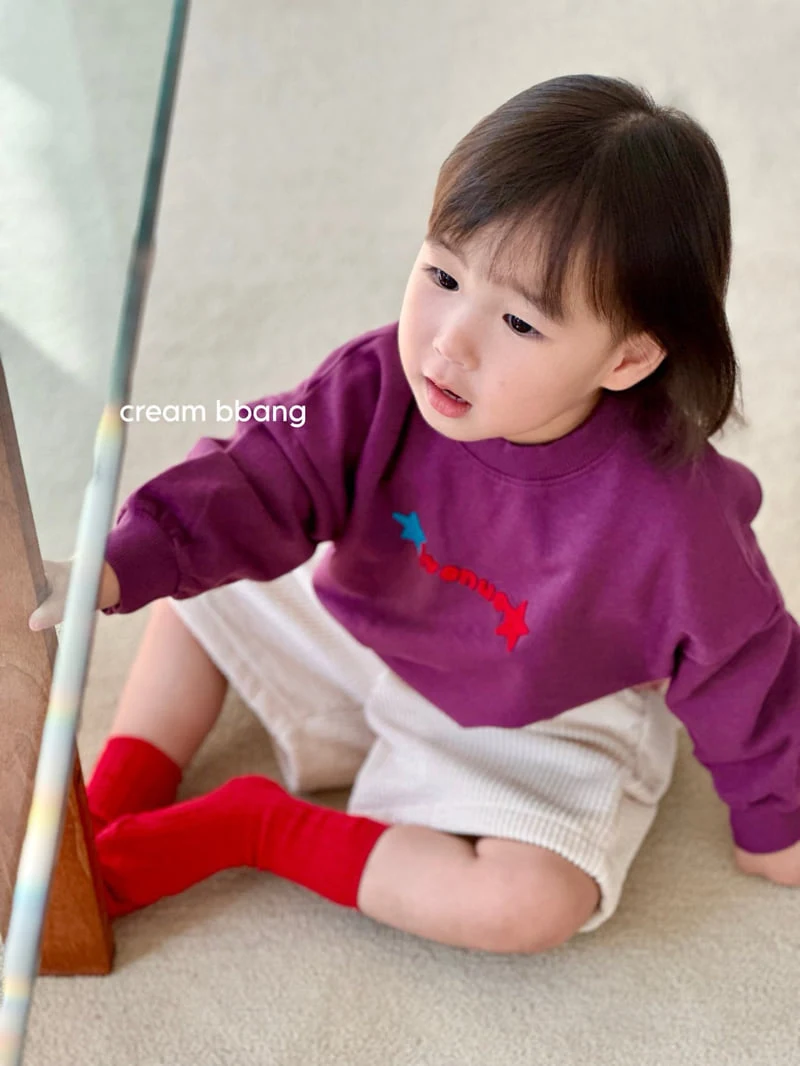 Cream Bbang - Korean Children Fashion - #magicofchildhood - Avenue Embroidery Sweatshirt - 9