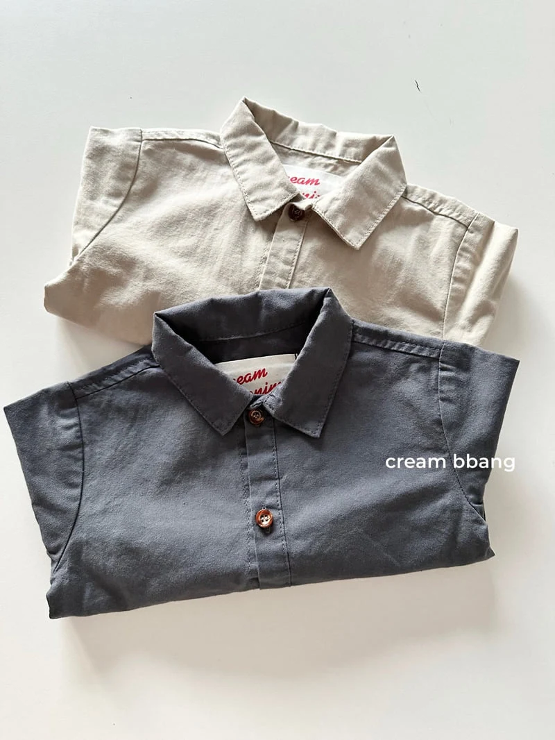 Cream Bbang - Korean Children Fashion - #todddlerfashion - Simple Cotton Jacket - 11