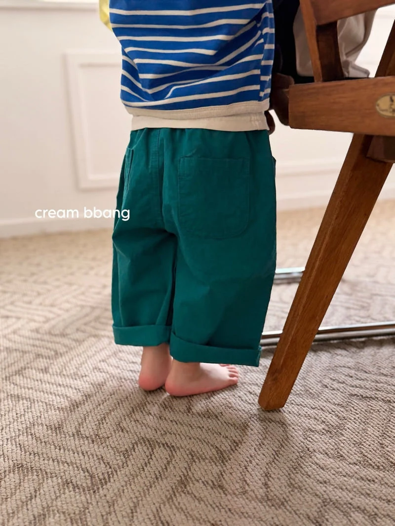 Cream Bbang - Korean Children Fashion - #toddlerclothing - Crispy Baggy Pants - 9