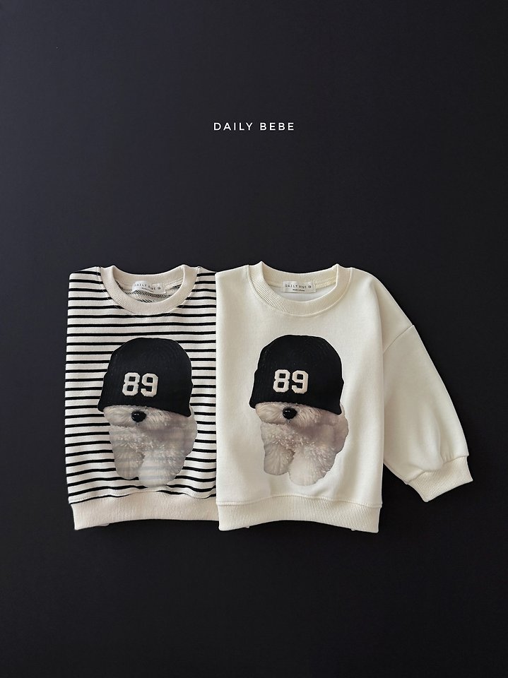Daily Bebe - Korean Children Fashion - #Kfashion4kids - Bichon Sweatshirt