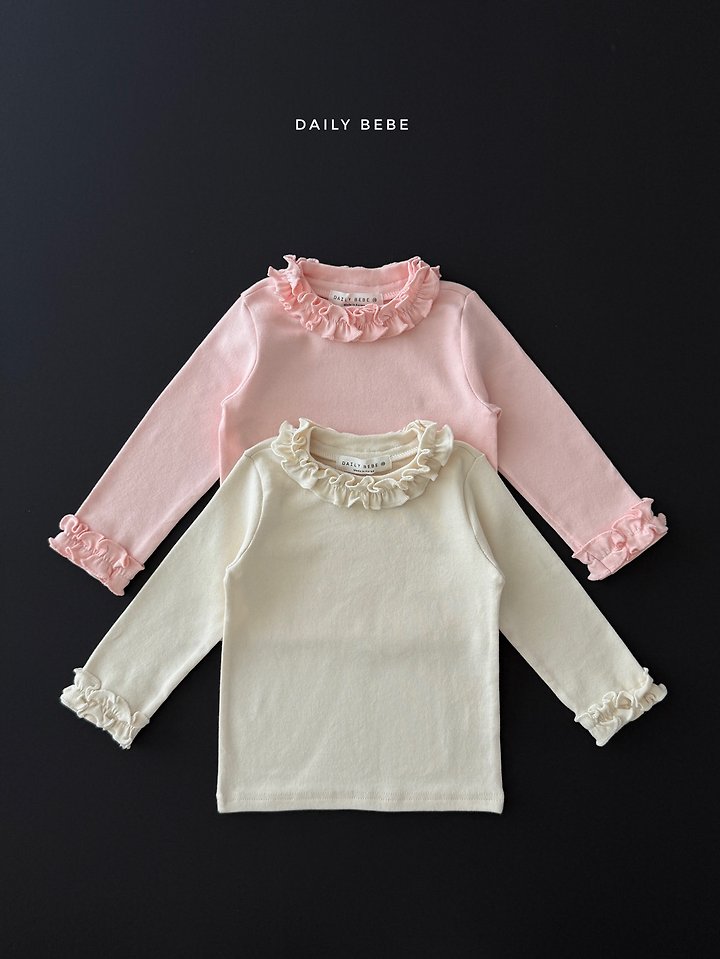 Daily Bebe - Korean Children Fashion - #Kfashion4kids - Shirr Tee