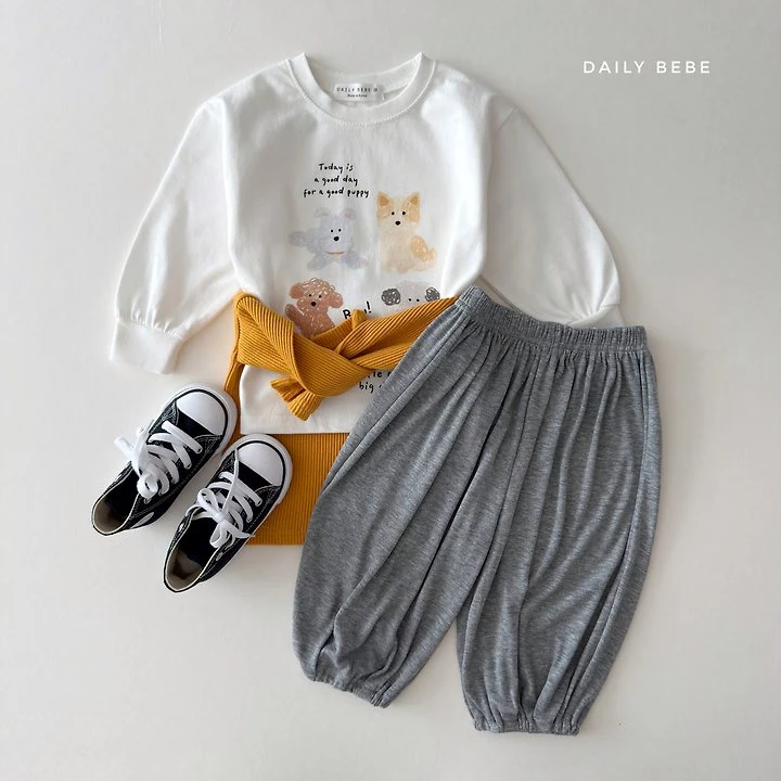Daily Bebe - Korean Children Fashion - #Kfashion4kids - Sketchbook Tee - 12