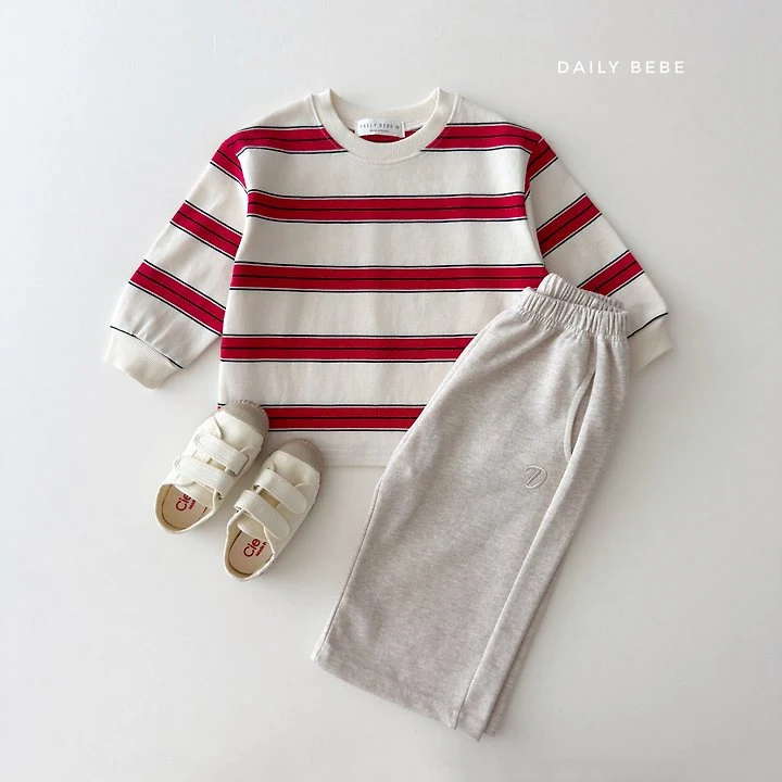 Daily Bebe - Korean Children Fashion - #Kfashion4kids - You and Me Sweatshirt - 11