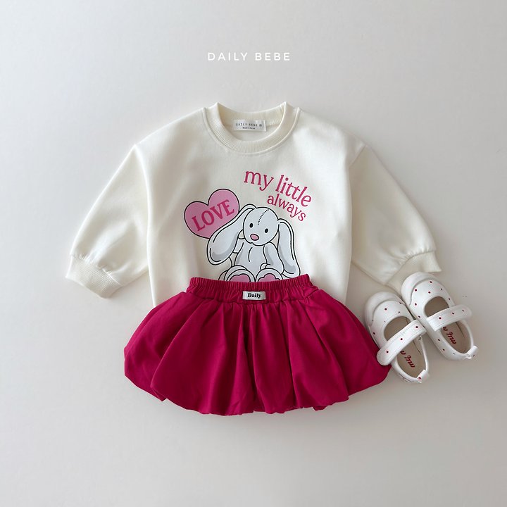 Daily Bebe - Korean Children Fashion - #Kfashion4kids - My Little Sweatshirt - 9