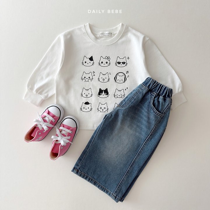 Daily Bebe - Korean Children Fashion - #Kfashion4kids - Emoticon Tee - 7