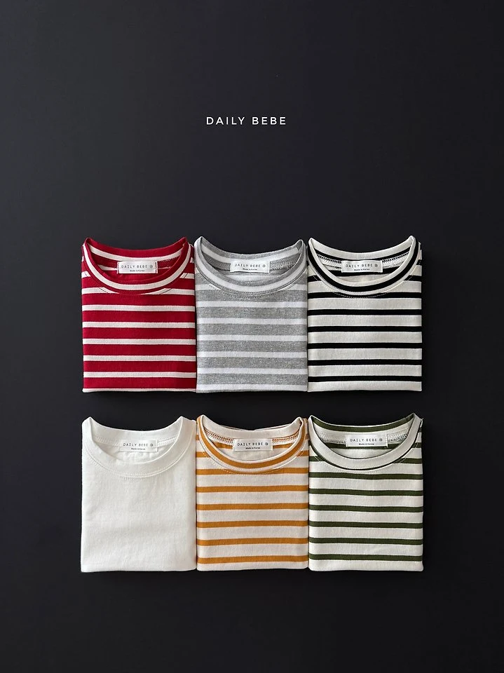 Daily Bebe - Korean Children Fashion - #childofig - Everyday Daily Tee