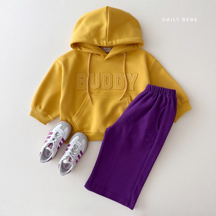 Daily Bebe - Korean Children Fashion - #childofig - Buddy Hooded Tee - 10