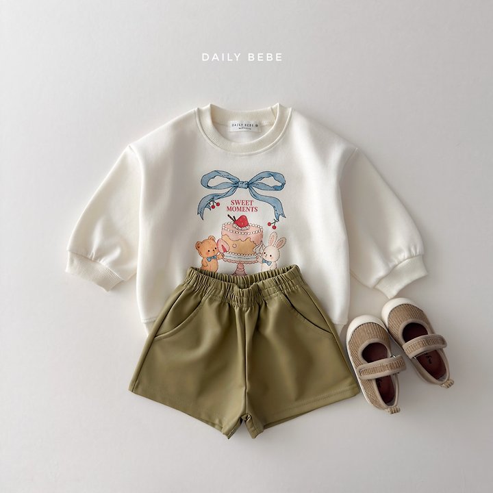 Daily Bebe - Korean Children Fashion - #childofig - Cake Sweatshirt - 7