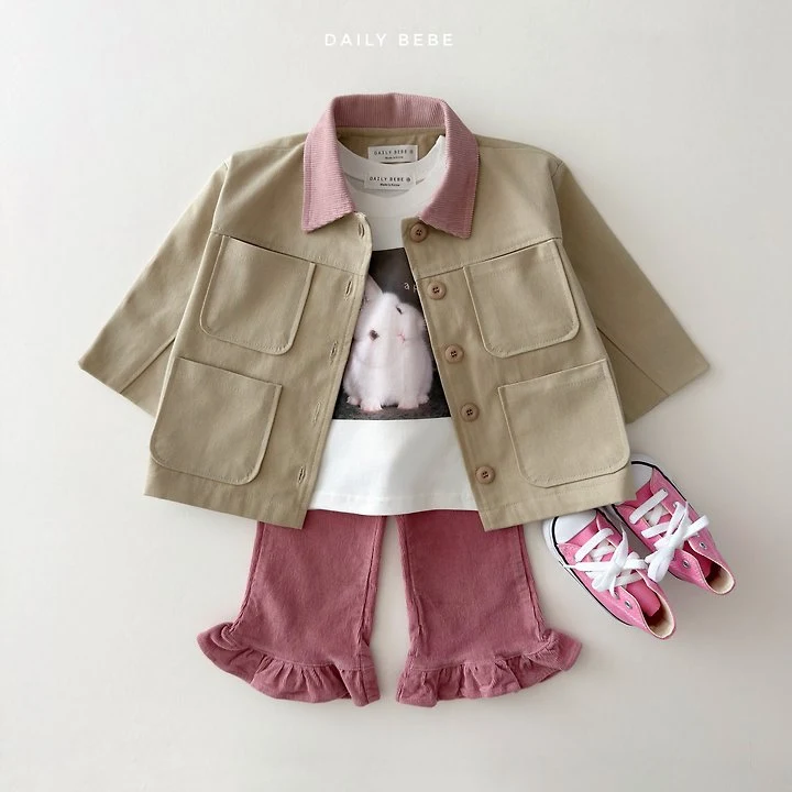 Daily Bebe - Korean Children Fashion - #childrensboutique - Work Jacket - 6
