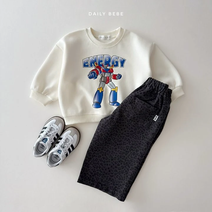 Daily Bebe - Korean Children Fashion - #childrensboutique - Robot Sweatshirt - 7