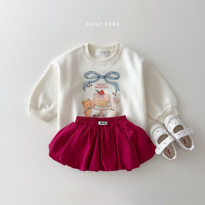 Daily Bebe - Korean Children Fashion - #childrensboutique - Cake Sweatshirt - 9
