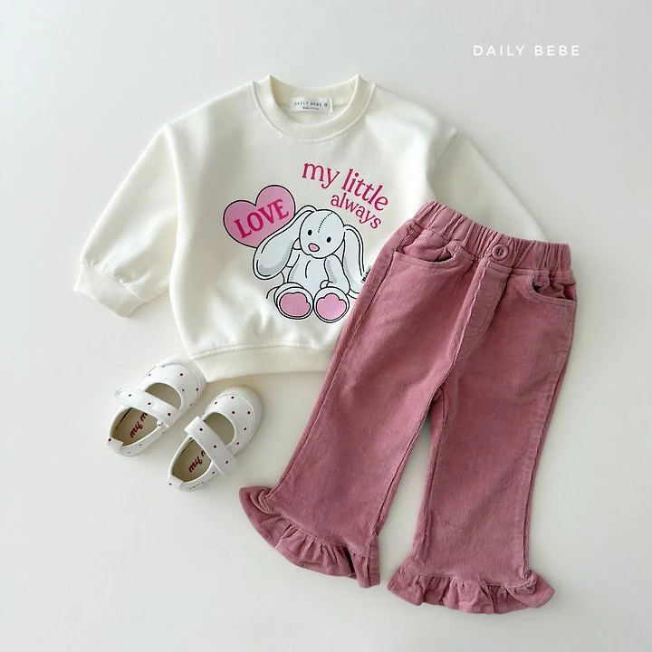 Daily Bebe - Korean Children Fashion - #childrensboutique - Golden Bootcut Pants - 8
