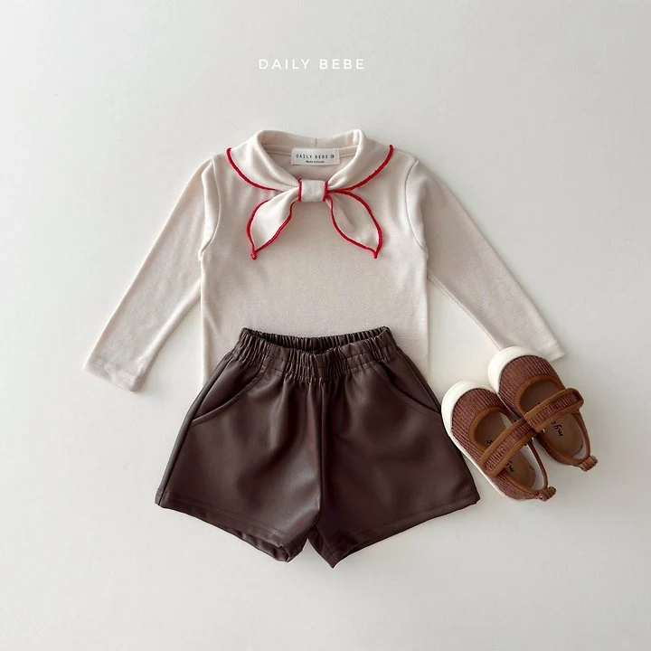 Daily Bebe - Korean Children Fashion - #designkidswear - Scarf Tee - 6