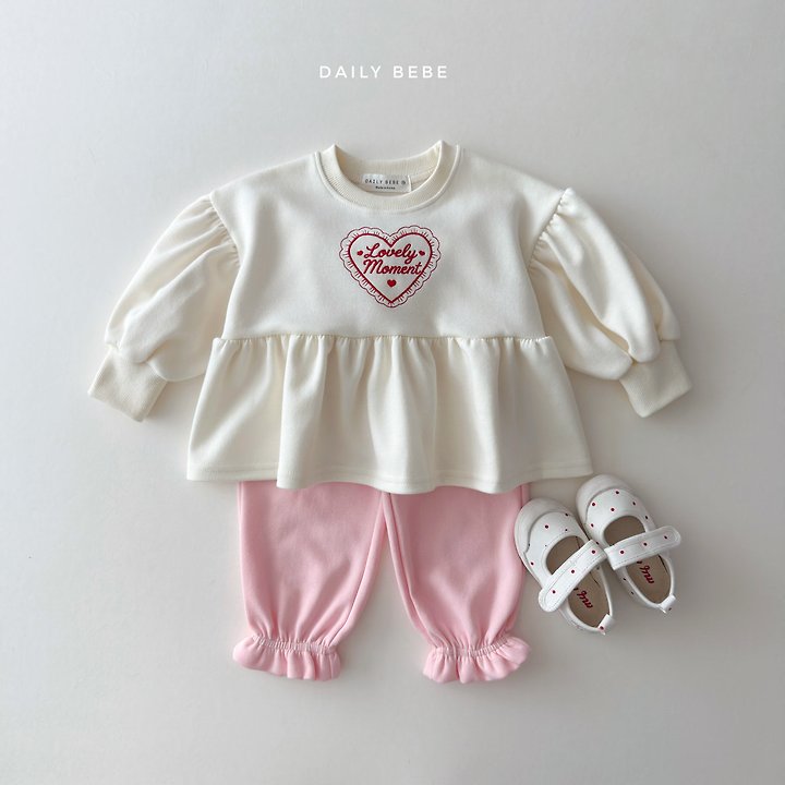 Daily Bebe - Korean Children Fashion - #designkidswear - Lovely Moment Tee - 12