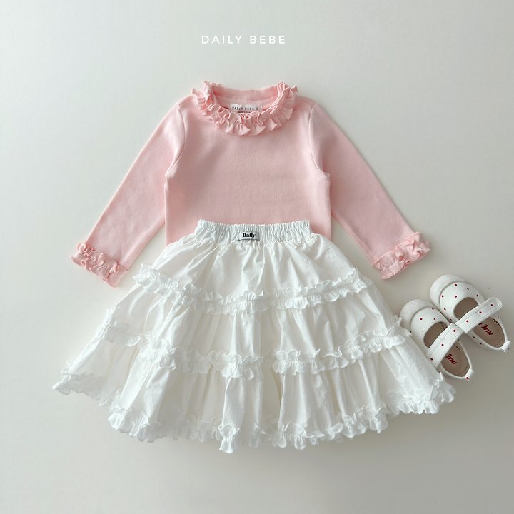 Daily Bebe - Korean Children Fashion - #designkidswear - Pure Long Skirt - 10