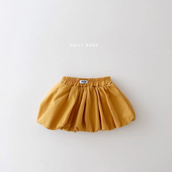 Daily Bebe - Korean Children Fashion - #designkidswear - Pumpkin Skirt - 6