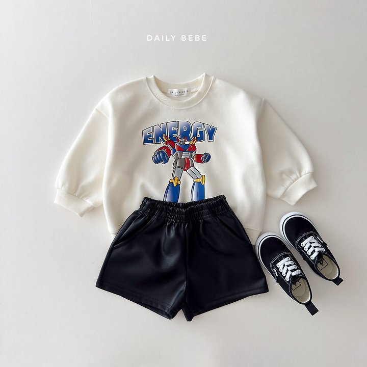 Daily Bebe - Korean Children Fashion - #designkidswear - Robot Sweatshirt - 8