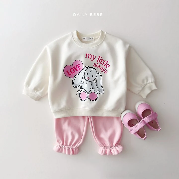 Daily Bebe - Korean Children Fashion - #designkidswear - Frill Jogger Pants - 7
