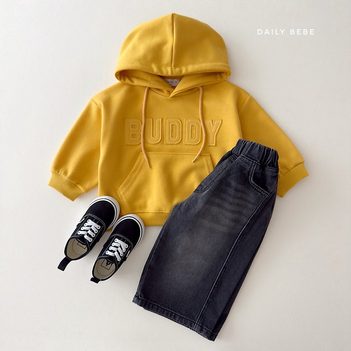 Daily Bebe - Korean Children Fashion - #designkidswear - Buddy Hooded Tee - 12